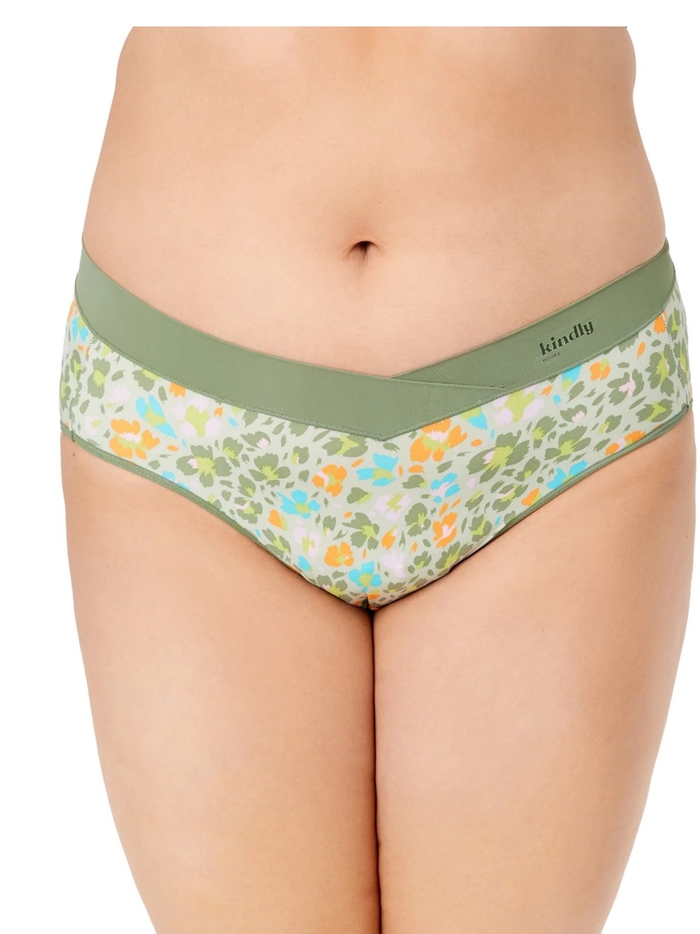 Women's So Comfy Crossover Waist High Cut Panties, 2-Pack Size XXXL - Picture 2 of 10